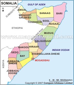 Mogadishu Map Somalia Mogadishu Map Somalia